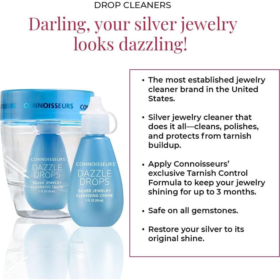 Limpiador de Joyería Connoisseurs Dazzle Drops 29.57 ml