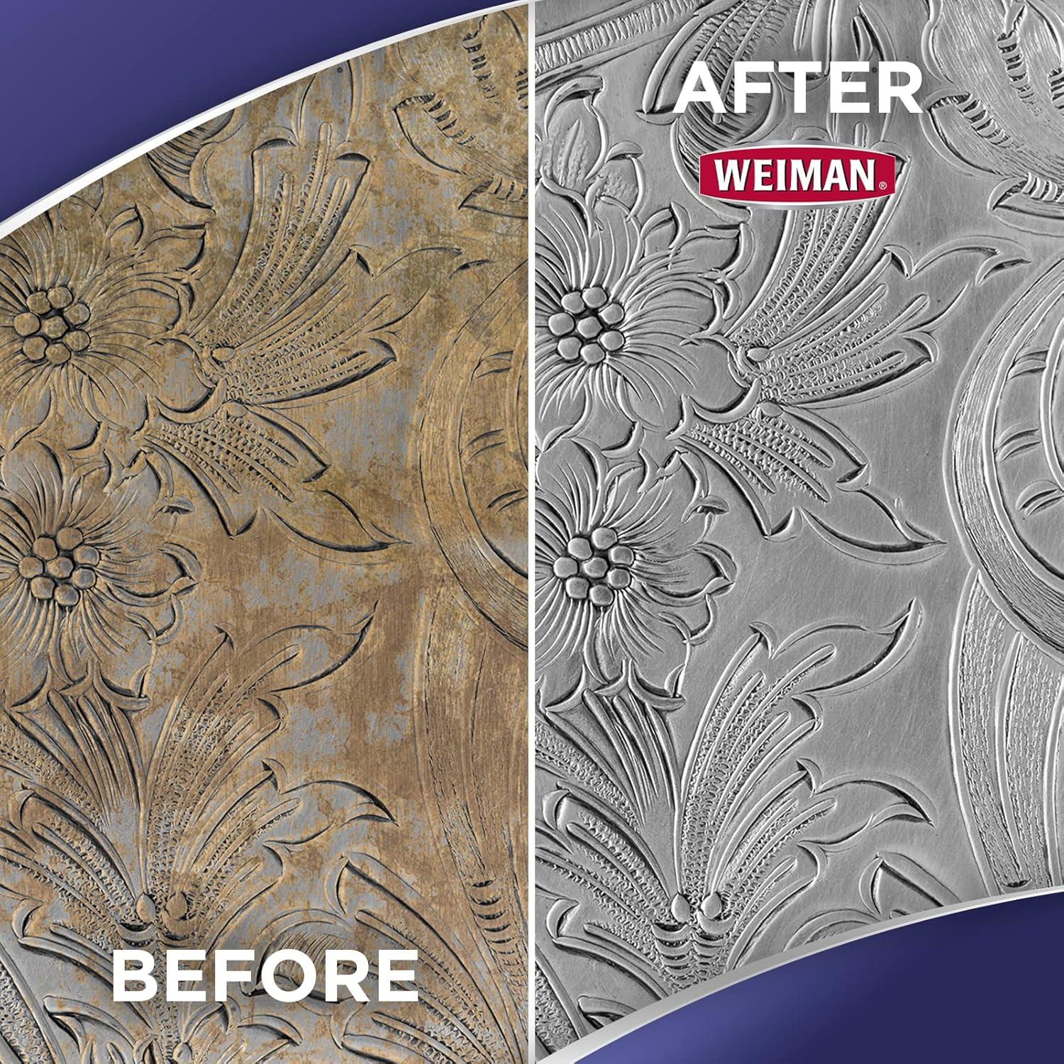 Toallitas Limpiadoras y Pulidoras Weiman - 40 Unidades - Joyas de Plata, Oro y Metales