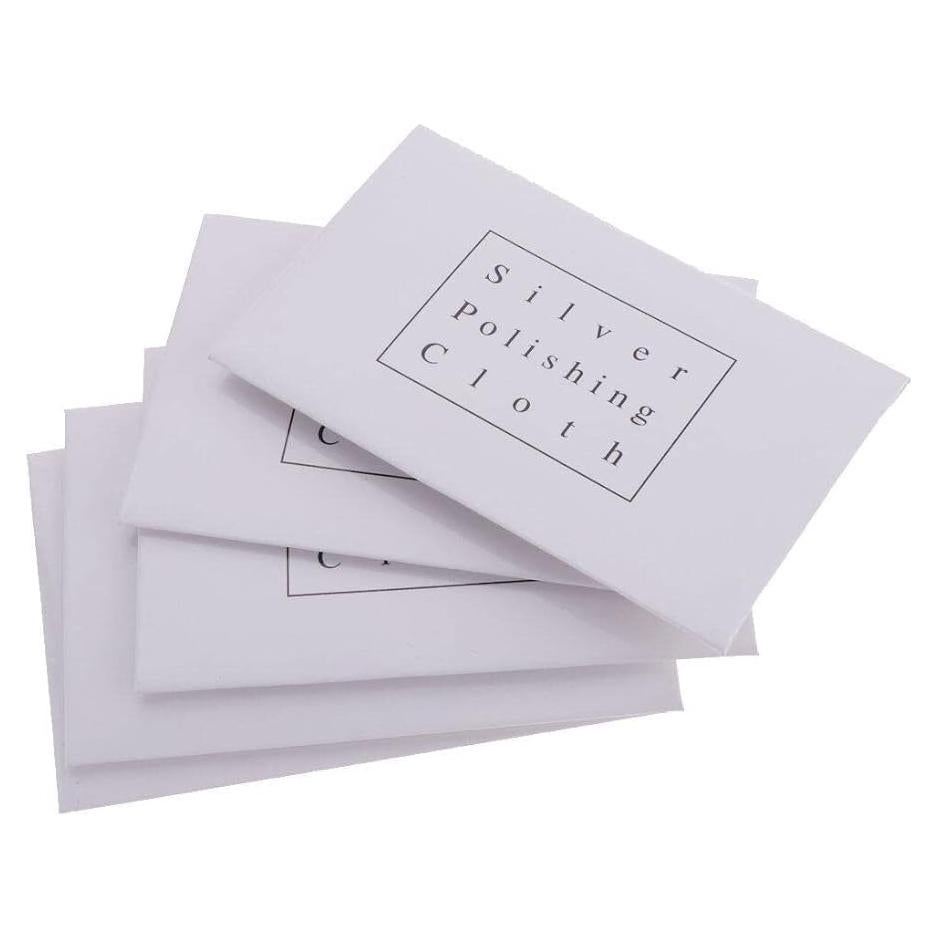 Juego de 5 Paños de Pulido Antioxidante para Joyería YuanHolumid
