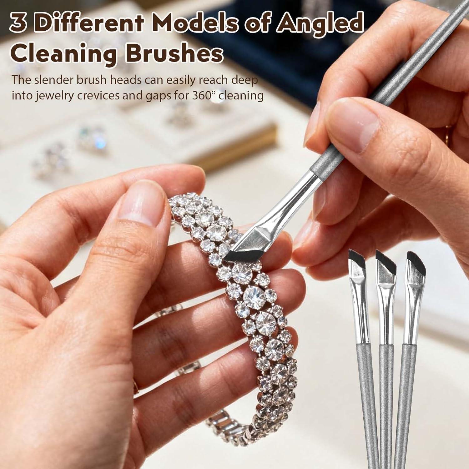 Kit de Limpieza de Joyería 19 Piezas XPMBF - Cepillos y Paños