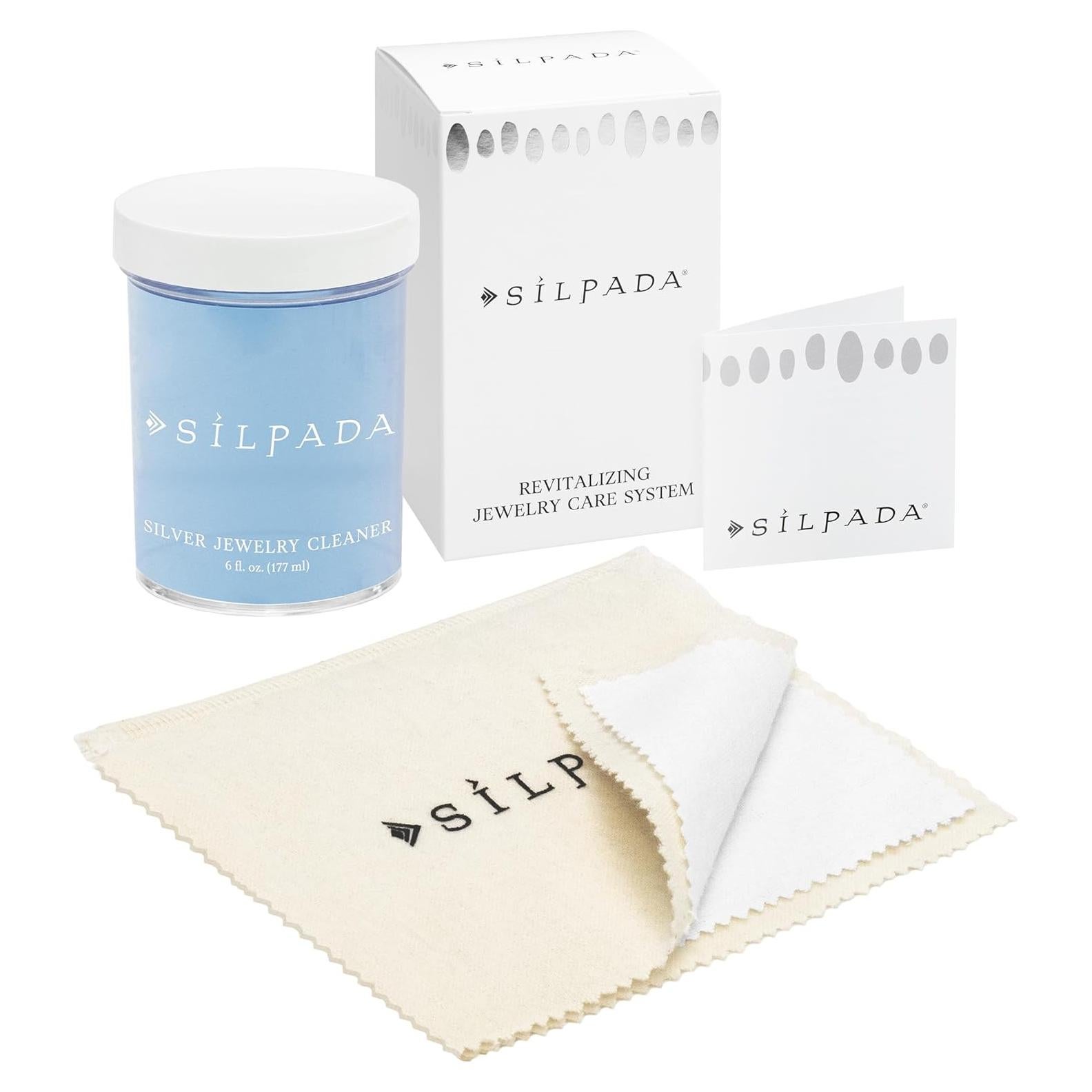 Kit de Limpieza de Joyas de Plata Silpada 180ml Aroma Gardenia