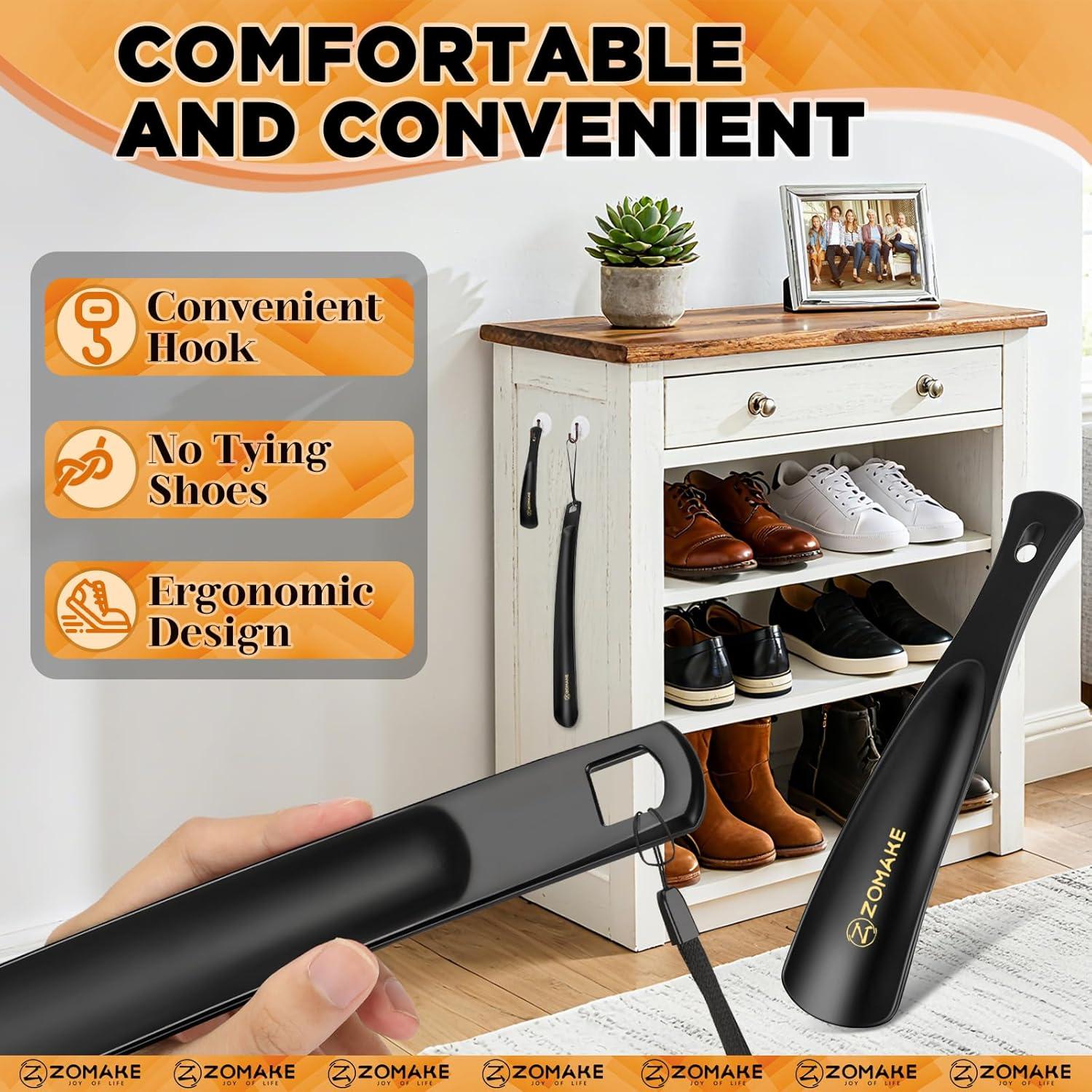 Cuerno de Zapato Largo ZOMAKE 40.64 cm para Personas Mayores