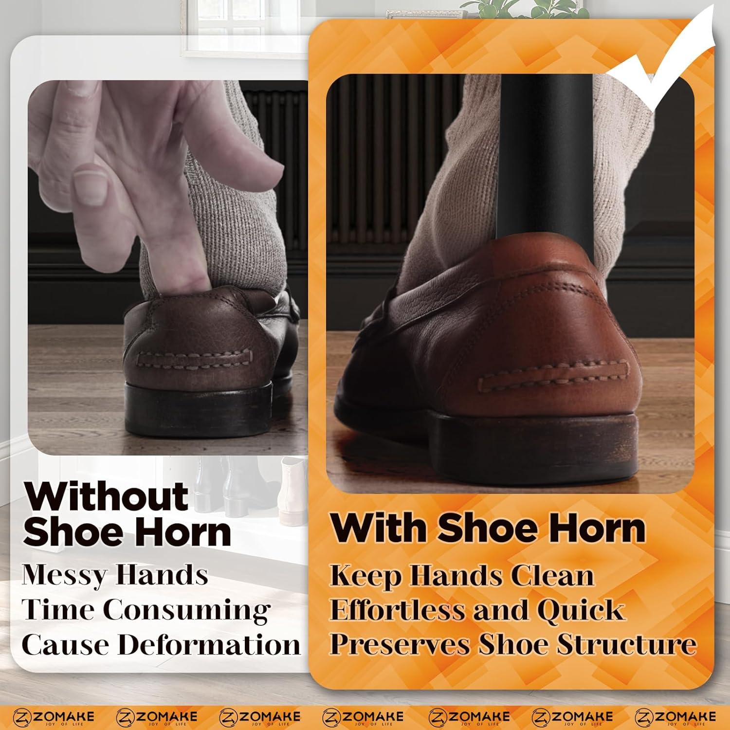 Cuerno de Zapato Largo ZOMAKE 40.64 cm para Personas Mayores