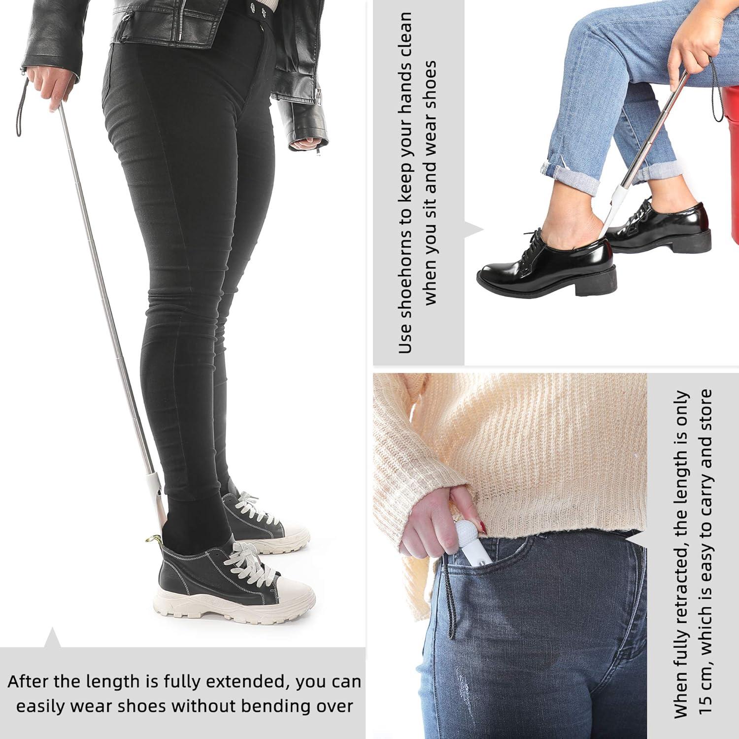 Cuerno de Zapato Telescópico Fanwer 36.2" para Personas Mayores