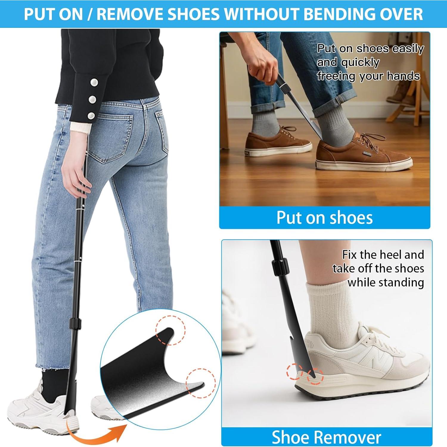 Cuerno de zapato telescópico VIVEBEI 42.9-95.2 cm ajustable