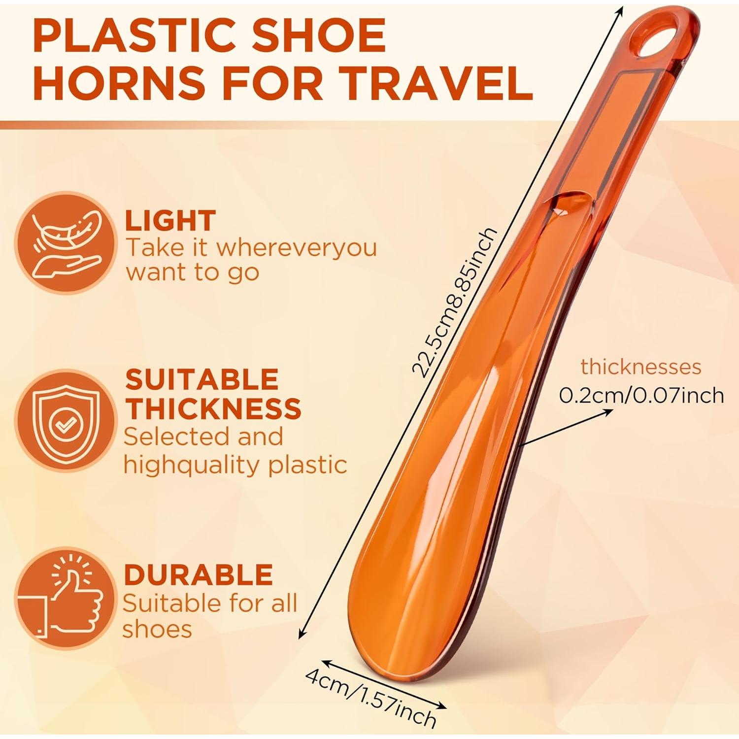 Cuerno de zapato de plástico Senbers 22.35 cm para viaje