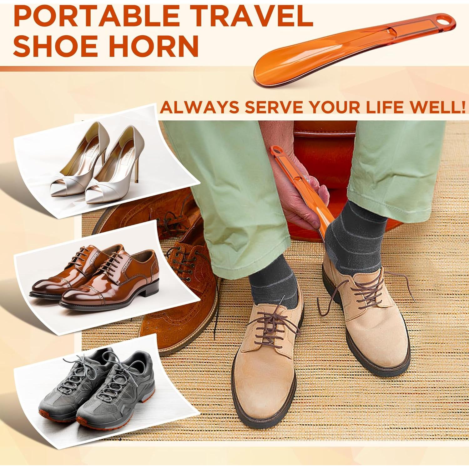 Cuerno de zapato de plástico Senbers 22.35 cm para viaje