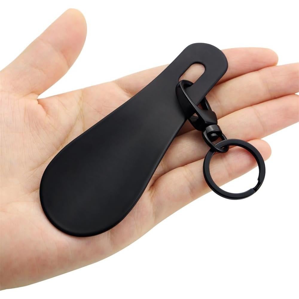 Cuchara de Zapato de Metal Inoxidable TANJUN Portátil 10cm