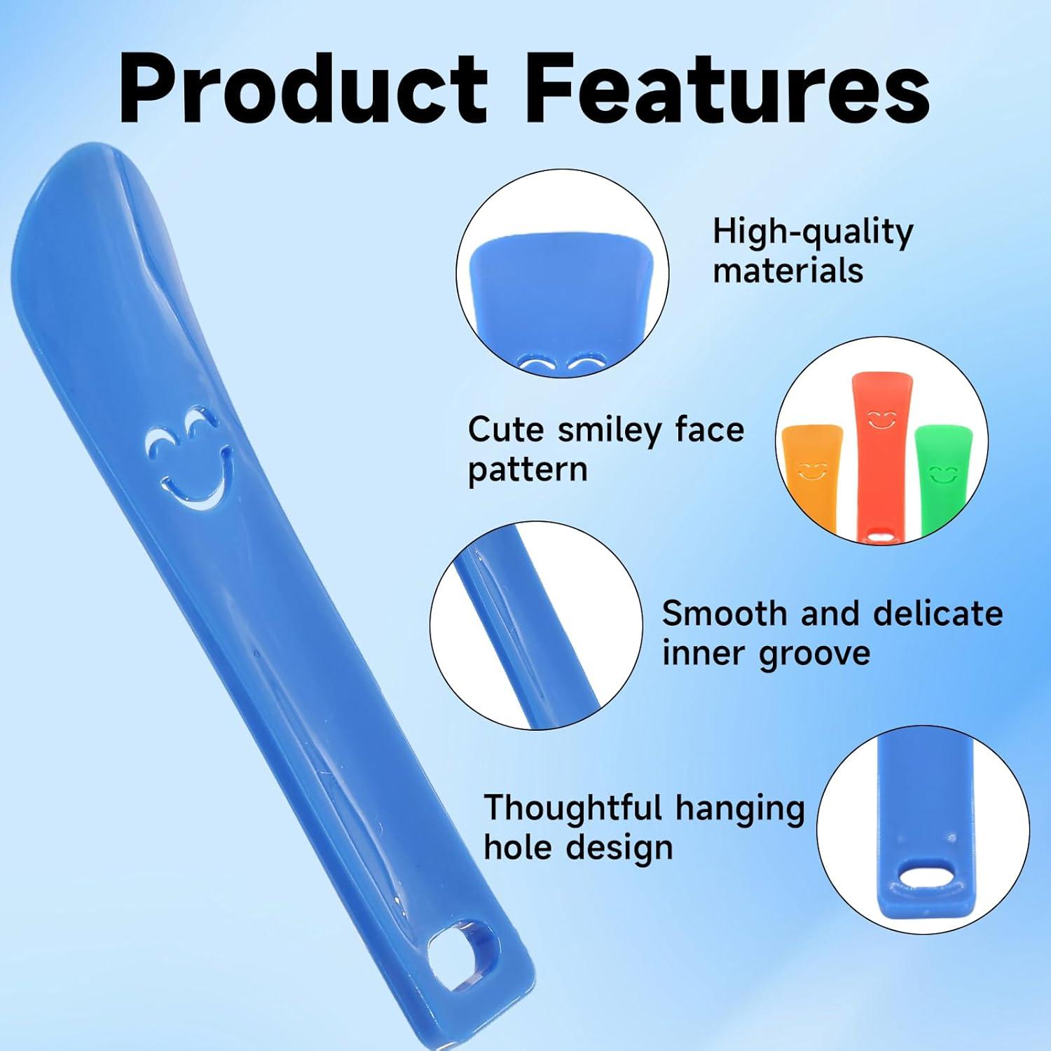 14 Cuernos de Zapato de Plástico 15 cm Braxan - Viaje y Uso Diario