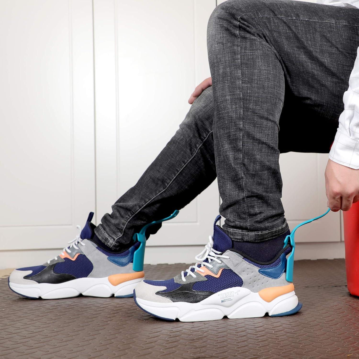 Ayudante de Zapatos Fanwer, Cuerno de Plástico Ergonomico