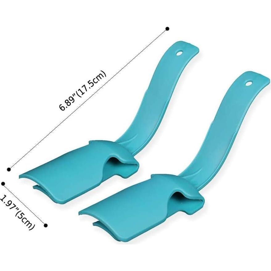 Ayudante de Zapatos Fanwer, Cuerno de Plástico Ergonomico