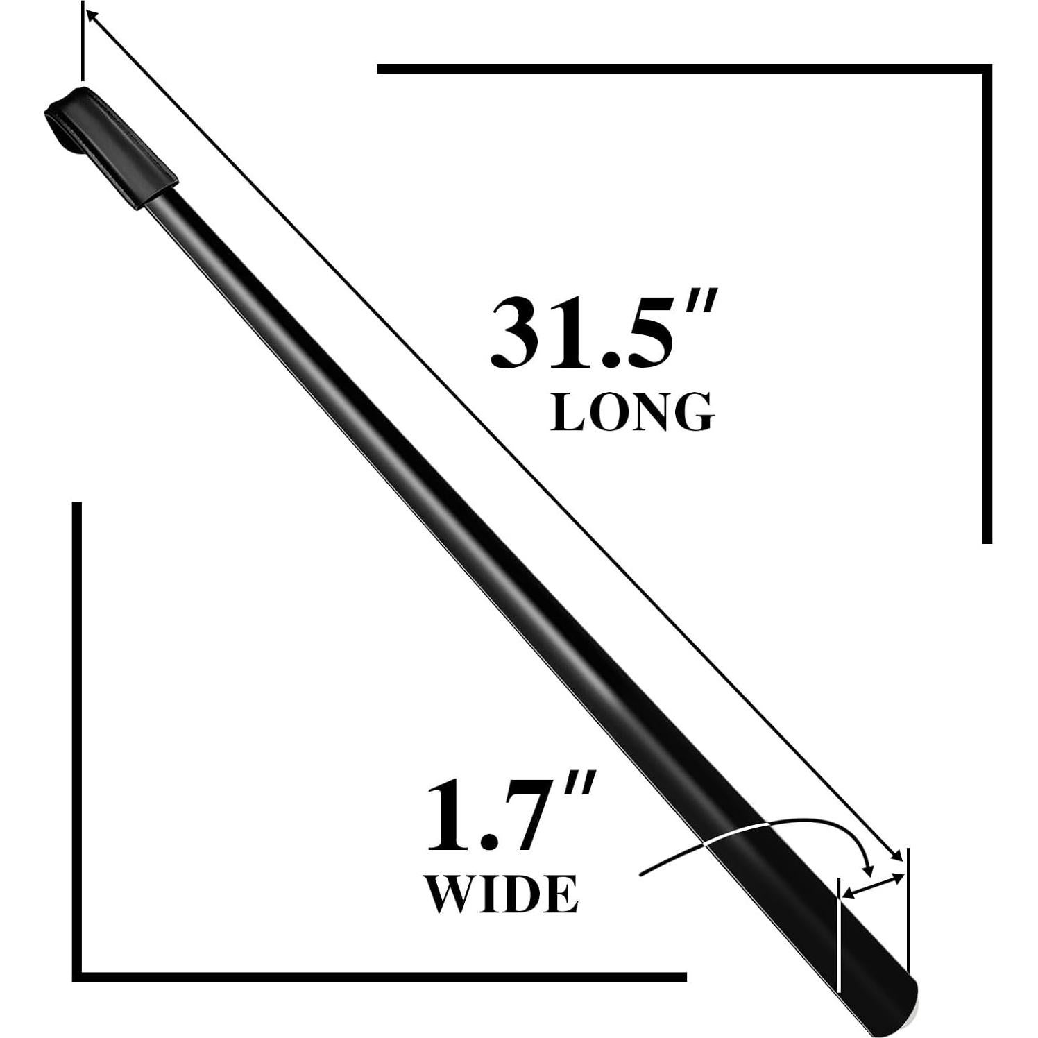 Cuchara de Zapato Metal Extra Largo 80 cm Ofitmagic - Negro