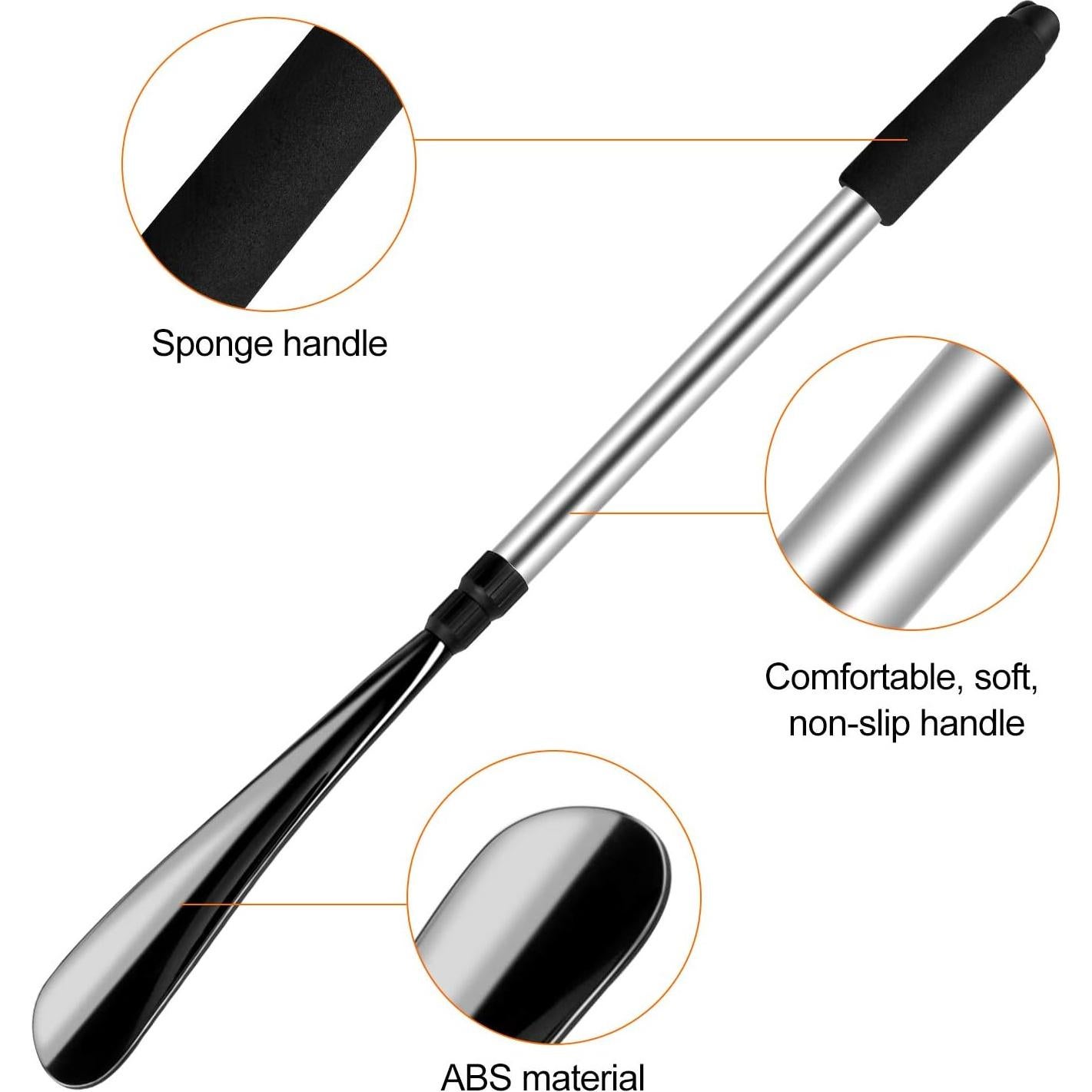 Cuerno de zapato XYH de mango largo ajustable 81 cm