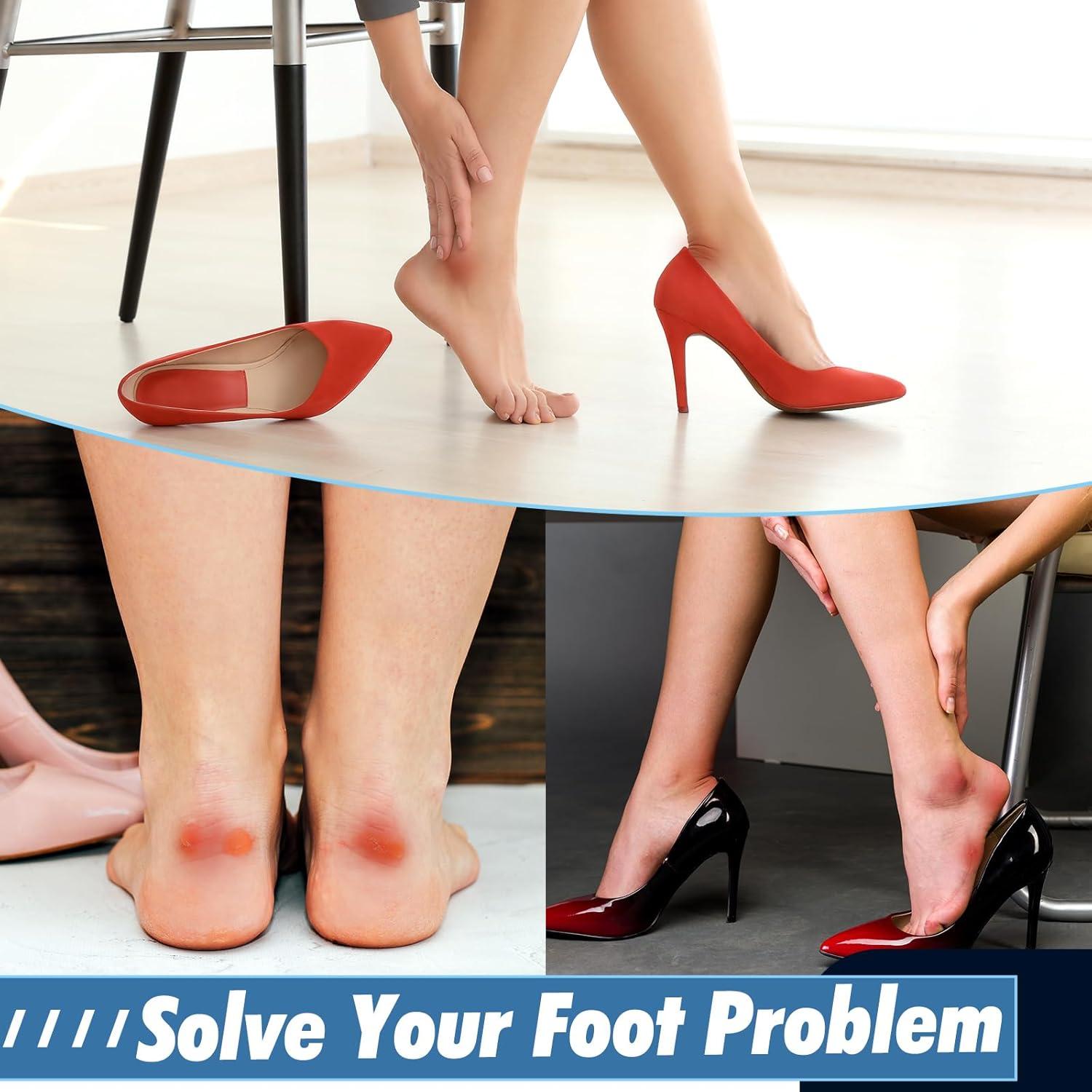 14 Pares de Almohadillas para Talones Skicuff - Espuma Viscoelástica