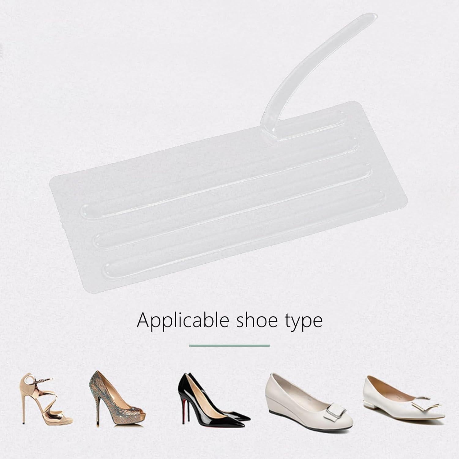 Almohadillas de Gel para Talones EXCEART 4 Pcs Ajustables