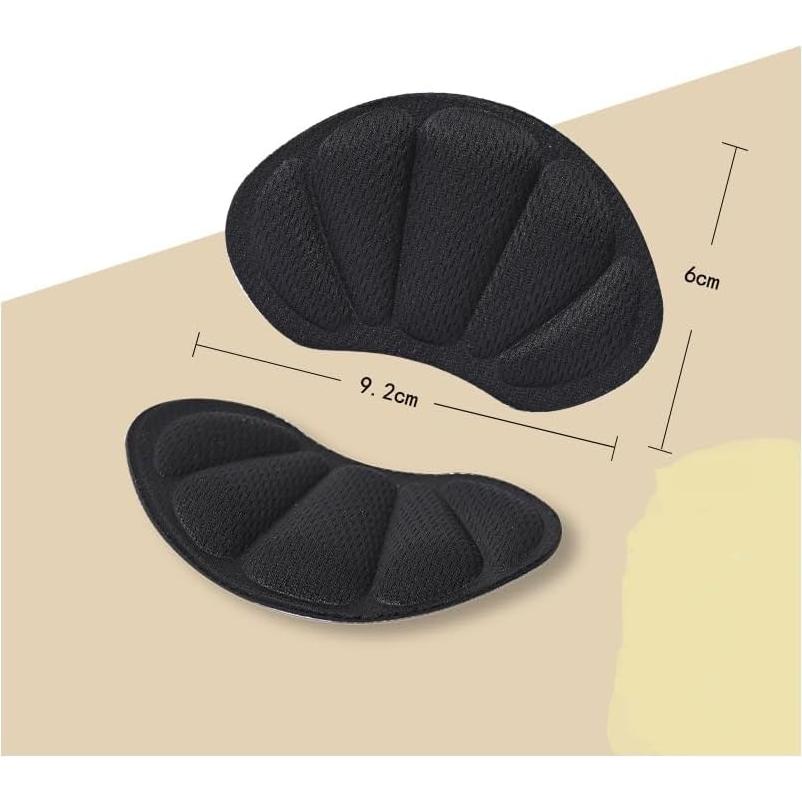 Inserts de Cojín para Talón Geettcaifu - 8 Piezas Negras