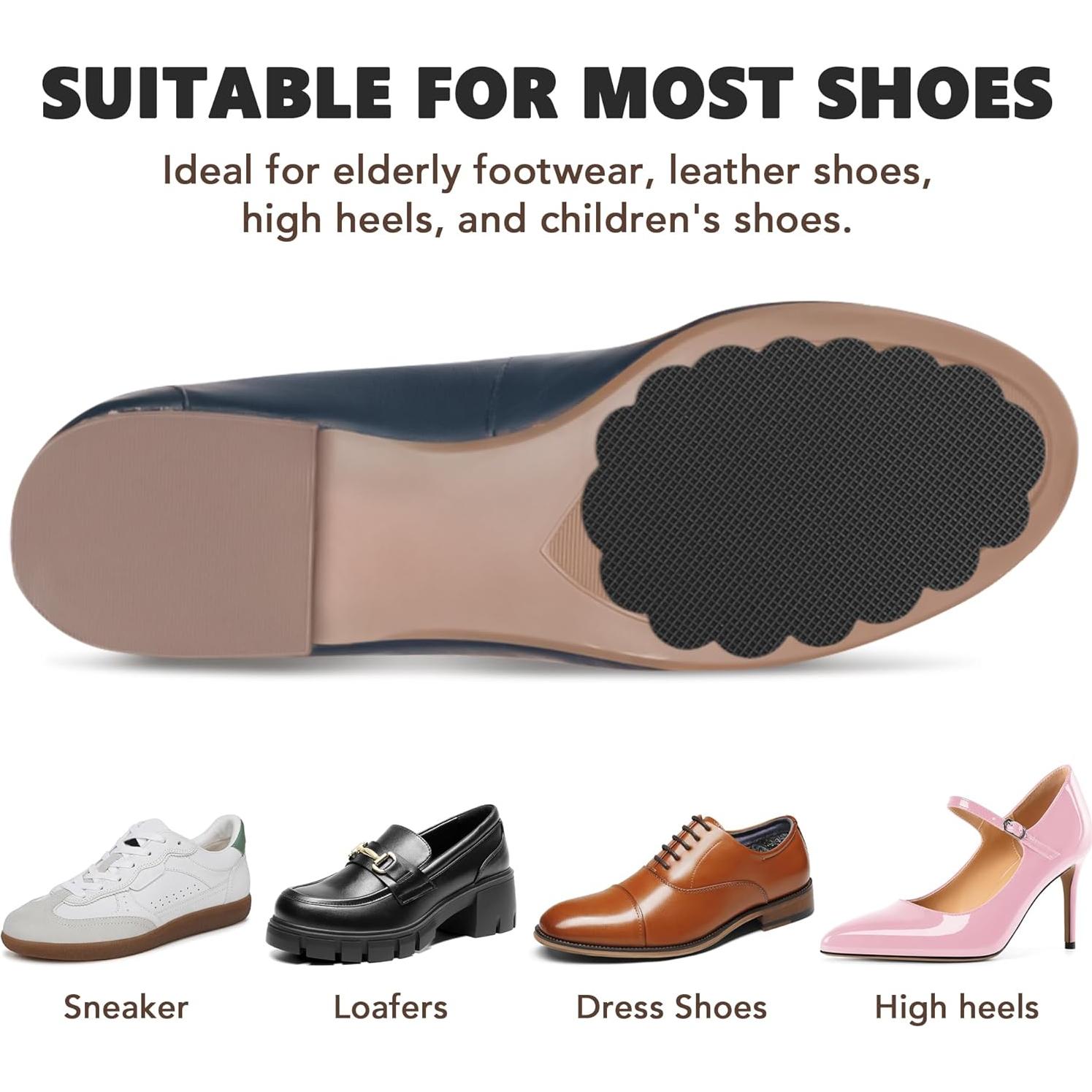 Almohadillas Antideslizantes SQHT - Protectores de Suela Gel Negro