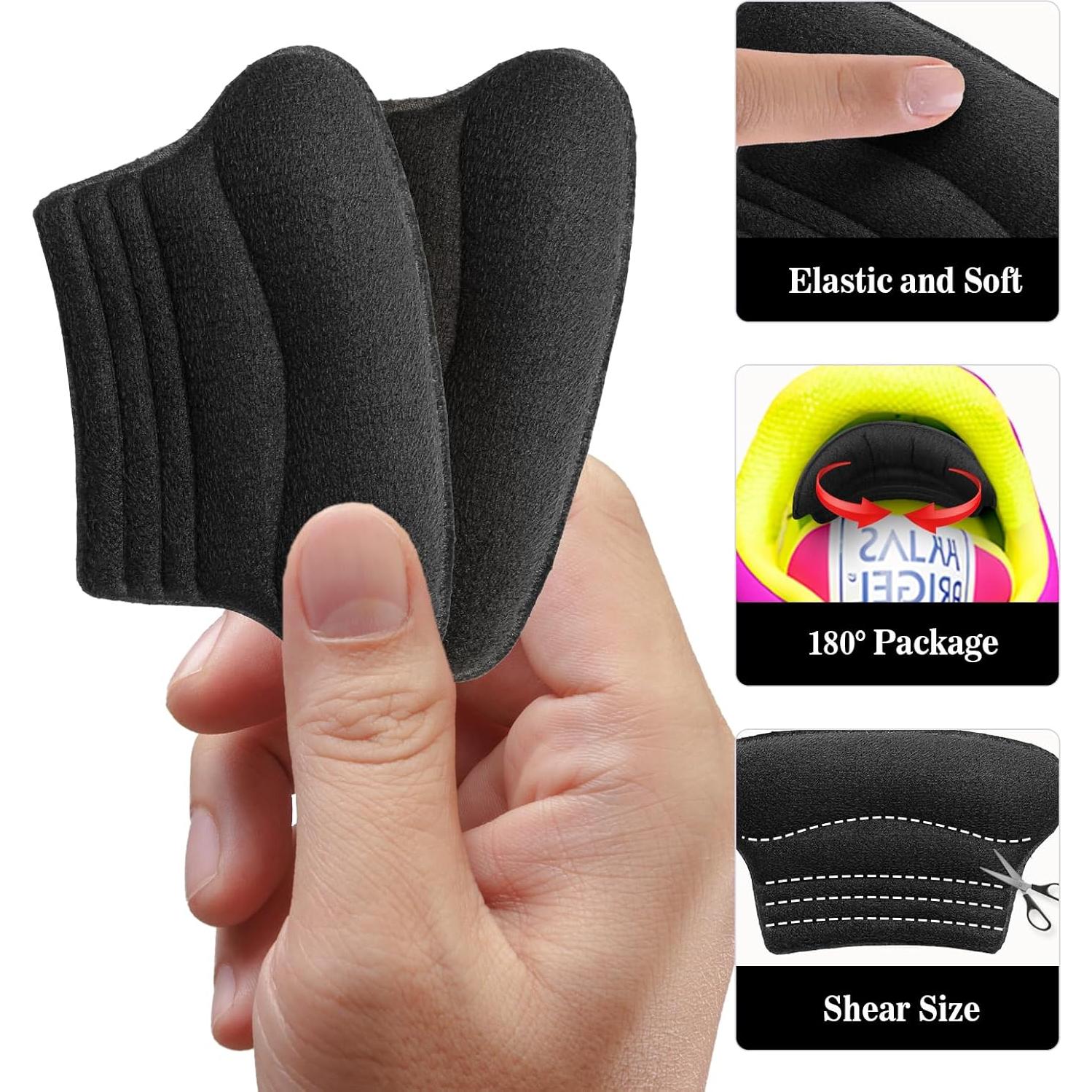 Agarraderas para Talones Niños Qianyu 6 Pcs Antideslizantes