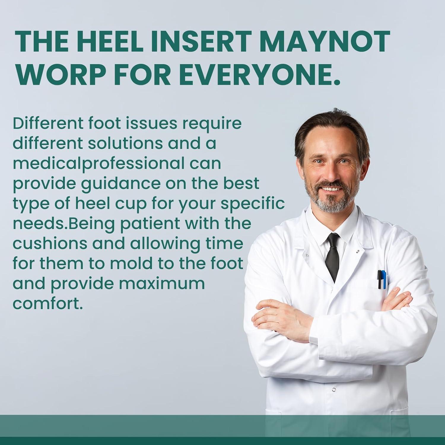 Inserts para Talón Welnove 3/4 Gel Antideslizantes 6.5-10