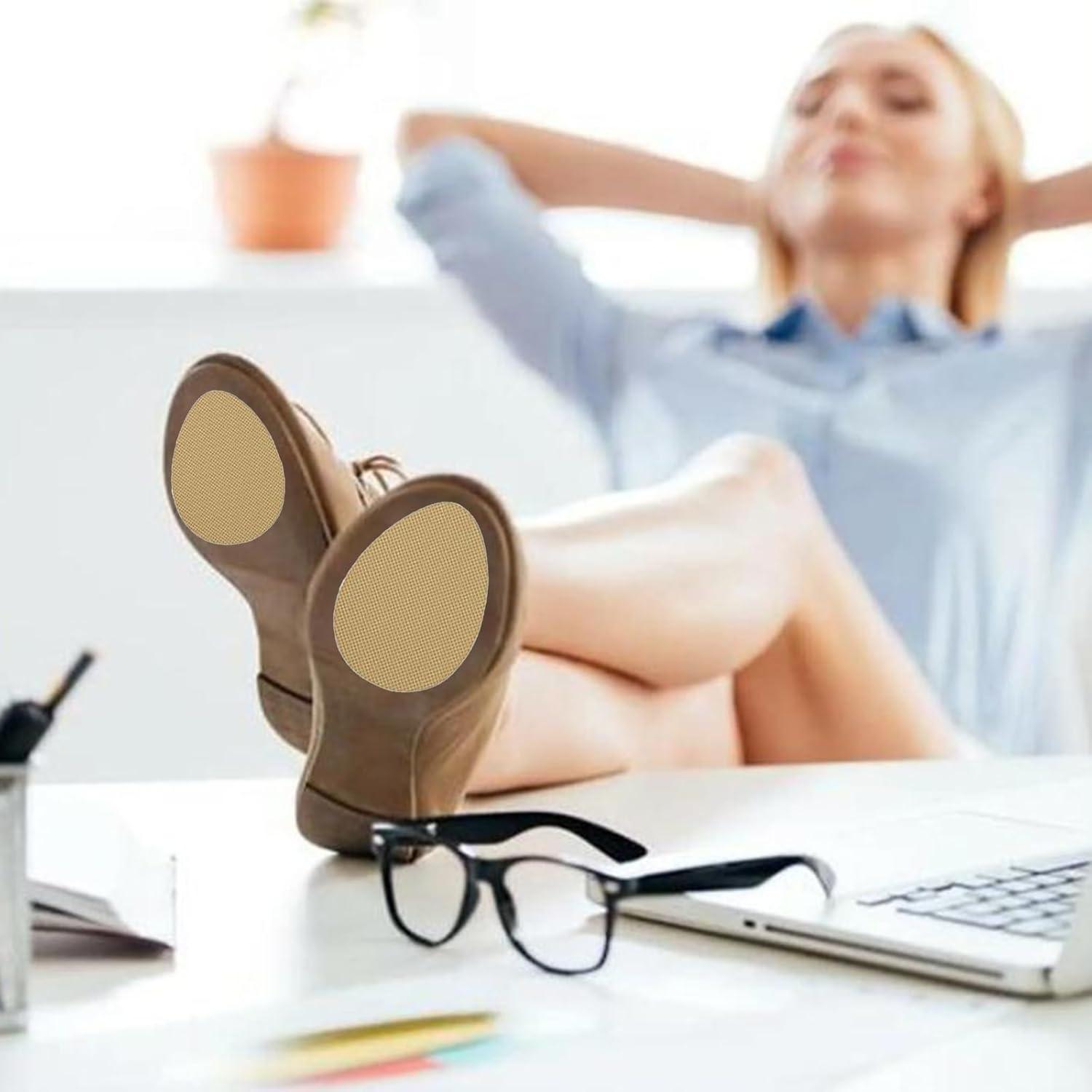 Almohadillas Antideslizantes de Gel MASYLA para Zapatos Beige 12 pcs