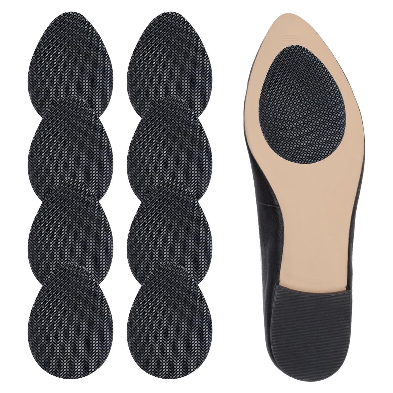 8 Almohadillas Antideslizantes Autoadhesivas para Zapatos Goma 8.89 cm