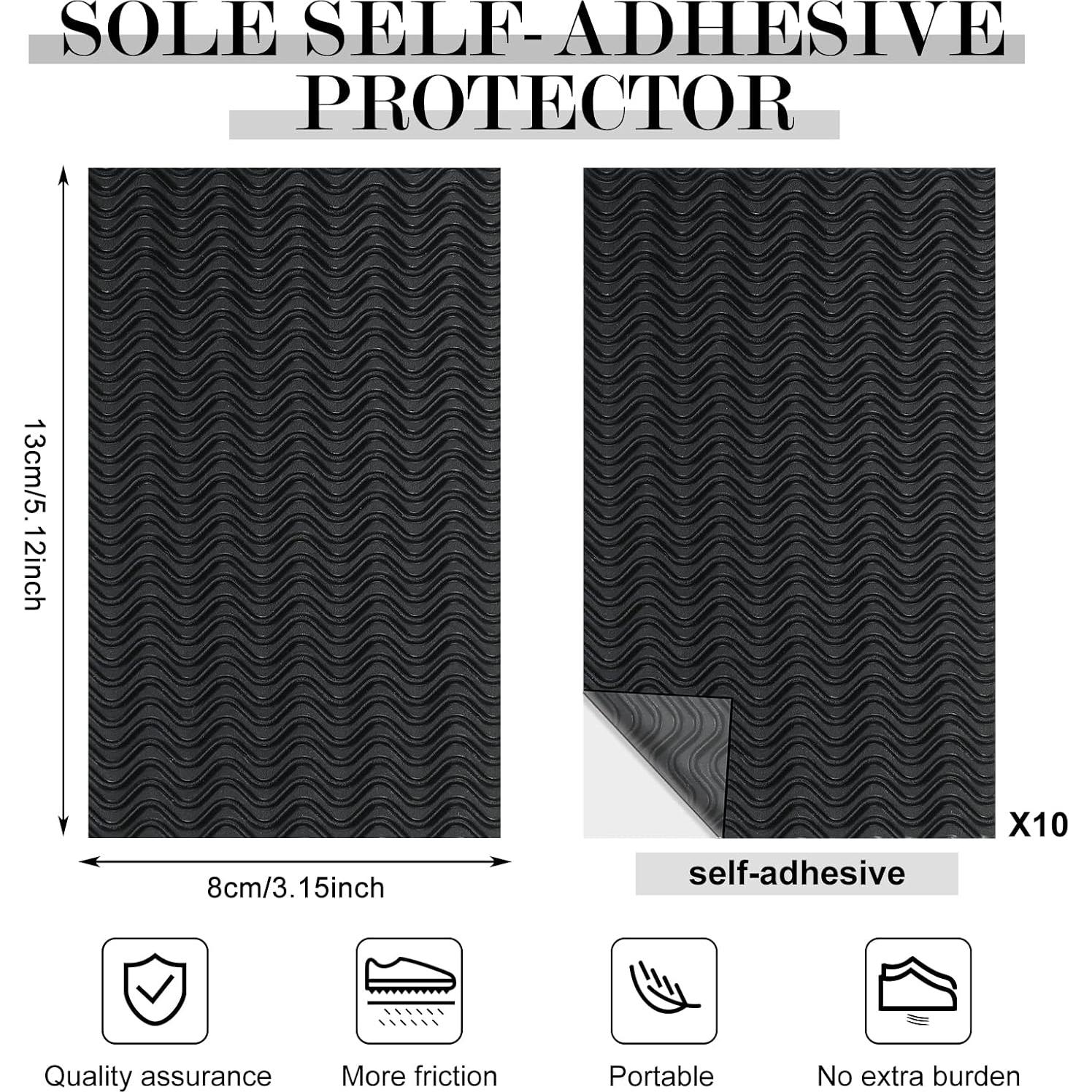 10 Almohadillas Antideslizantes Geyoga para Zapatos 13x8 cm