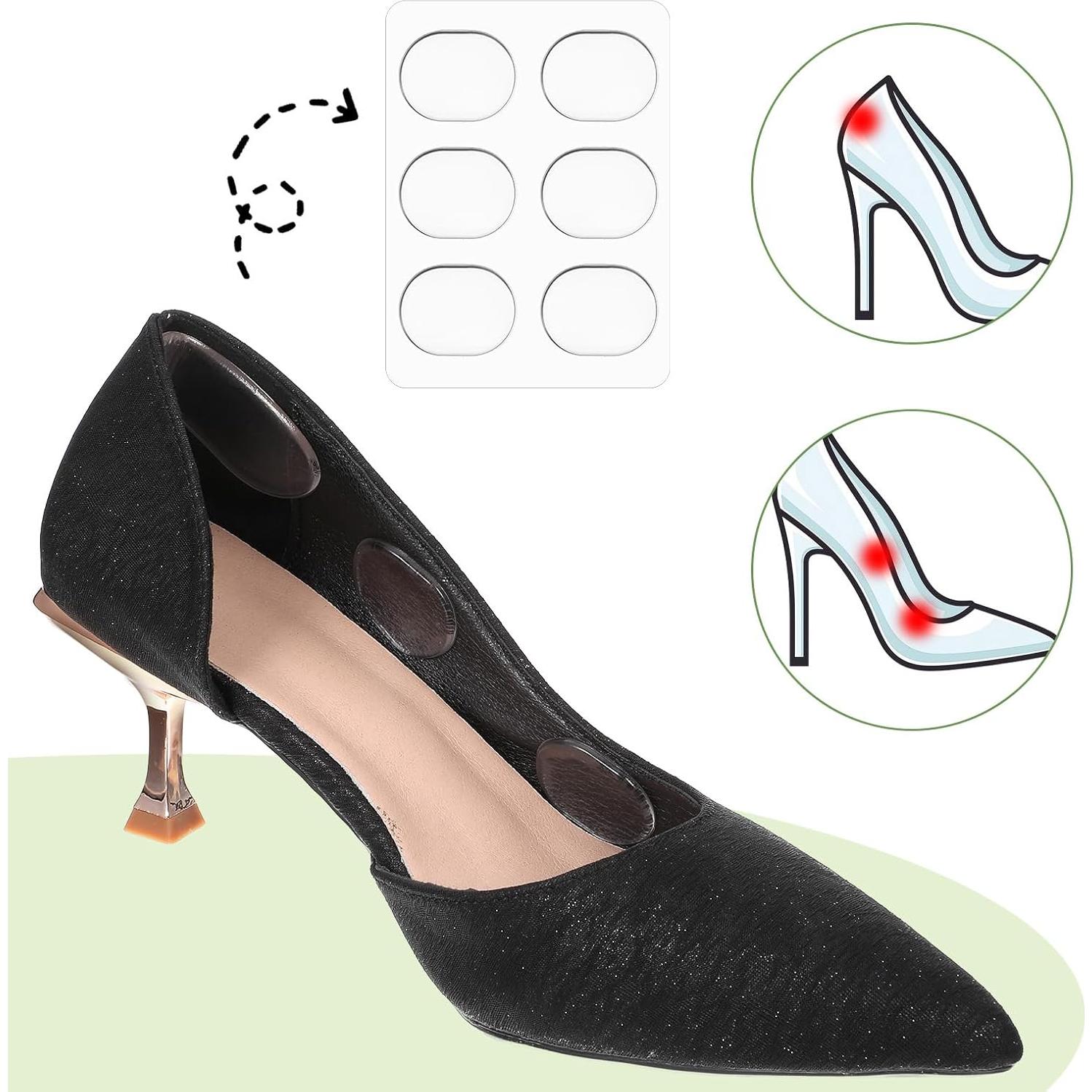 Almohadillas de Silicona para Tacones Altos Ptwola 36 Pcs