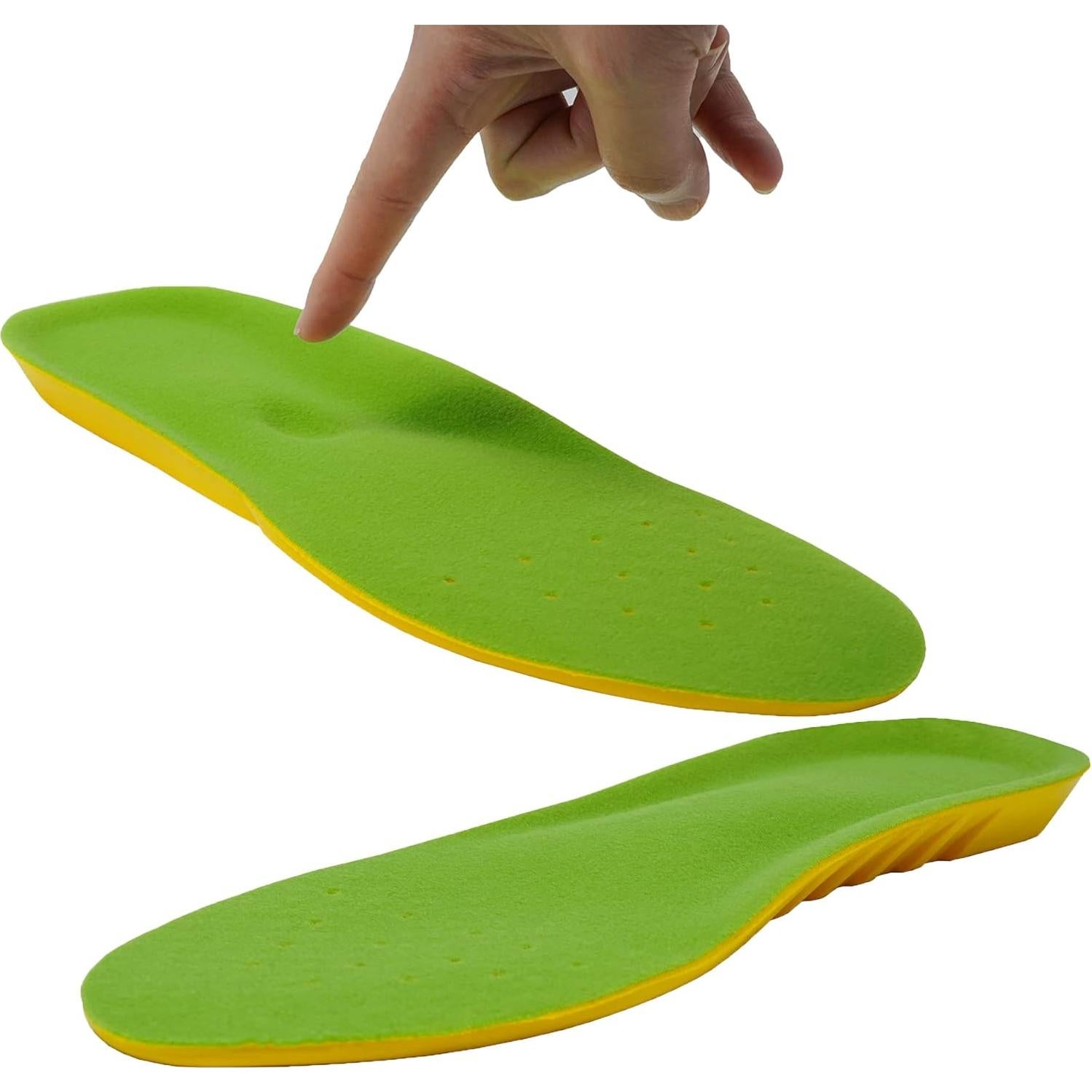 Plantillas Ortopédicas Happystep PU Memoria Hombre 13-15 Verde