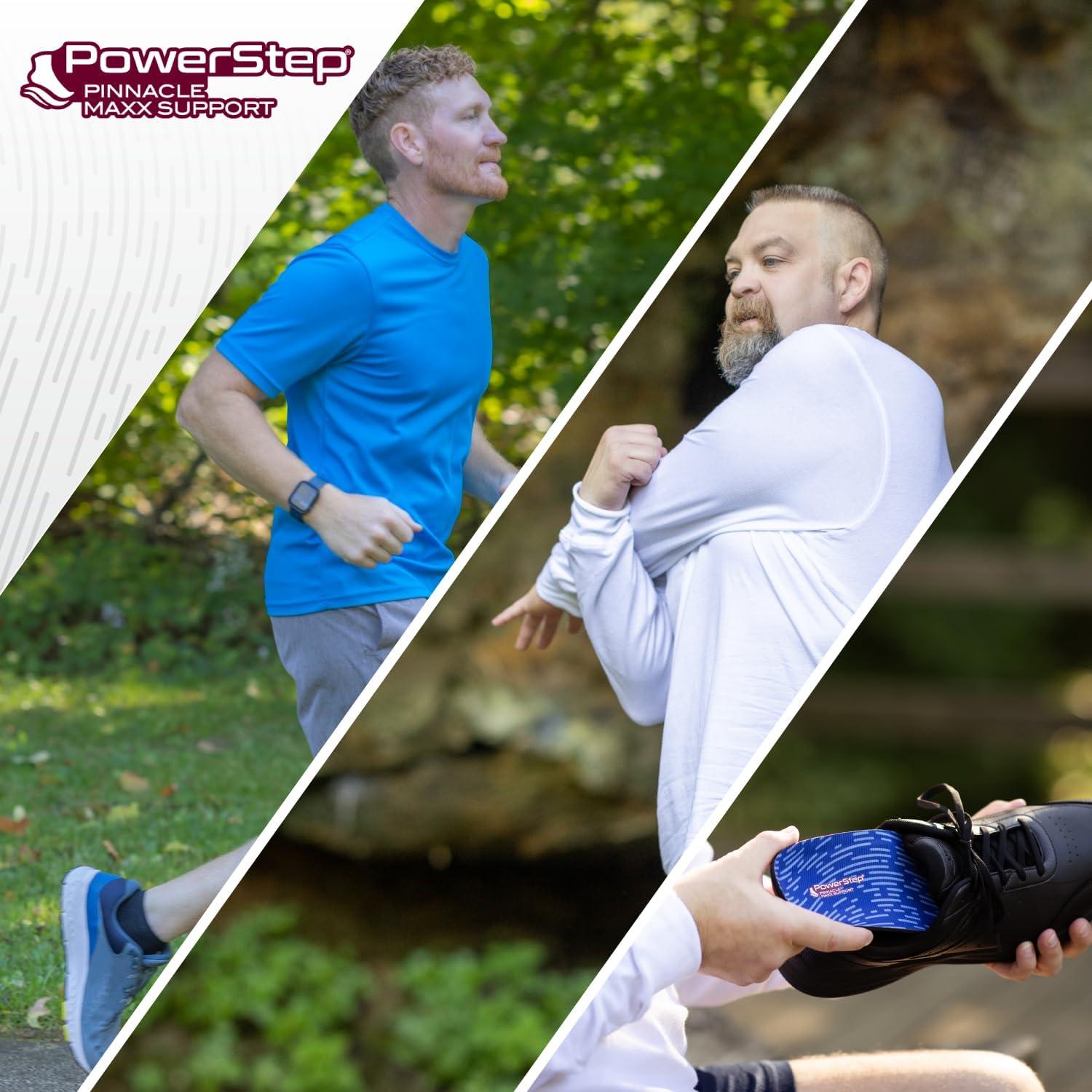 Plantillas Ortopédicas PowerStep Pinnacle Maxx - Soporte para Pies Planos