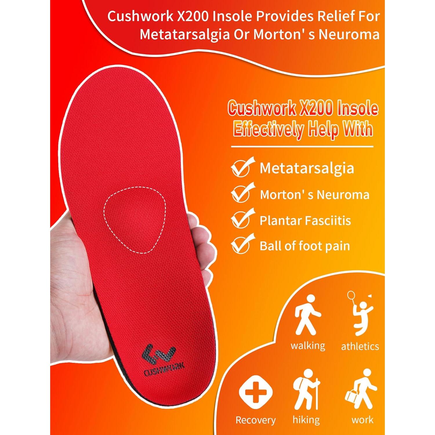 Plantillas Ortopédicas Cushwork para Metatarsalgia - Alivio Dolor