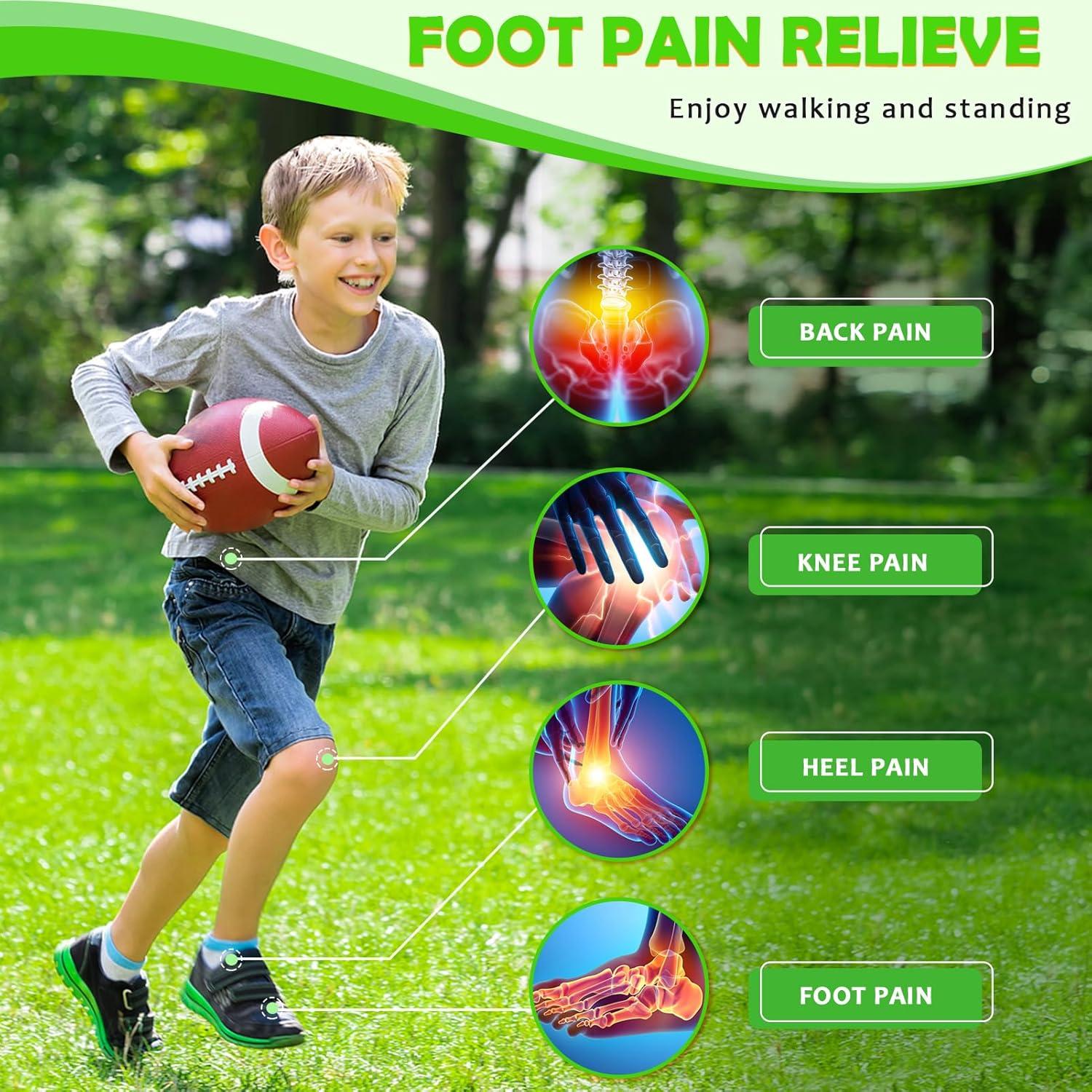 Plantillas ortopédicas Ailaka para niños con soporte de arco