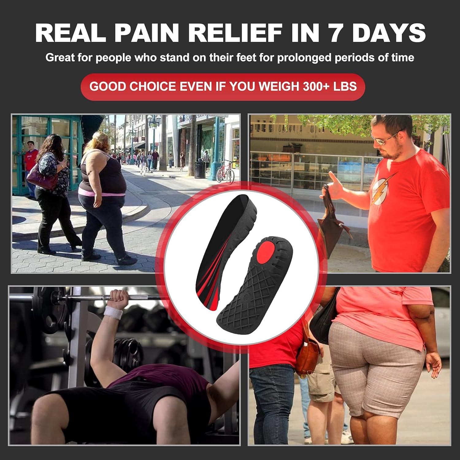 Plantillas ortopédicas RooRuns para fascitis plantar 3/4