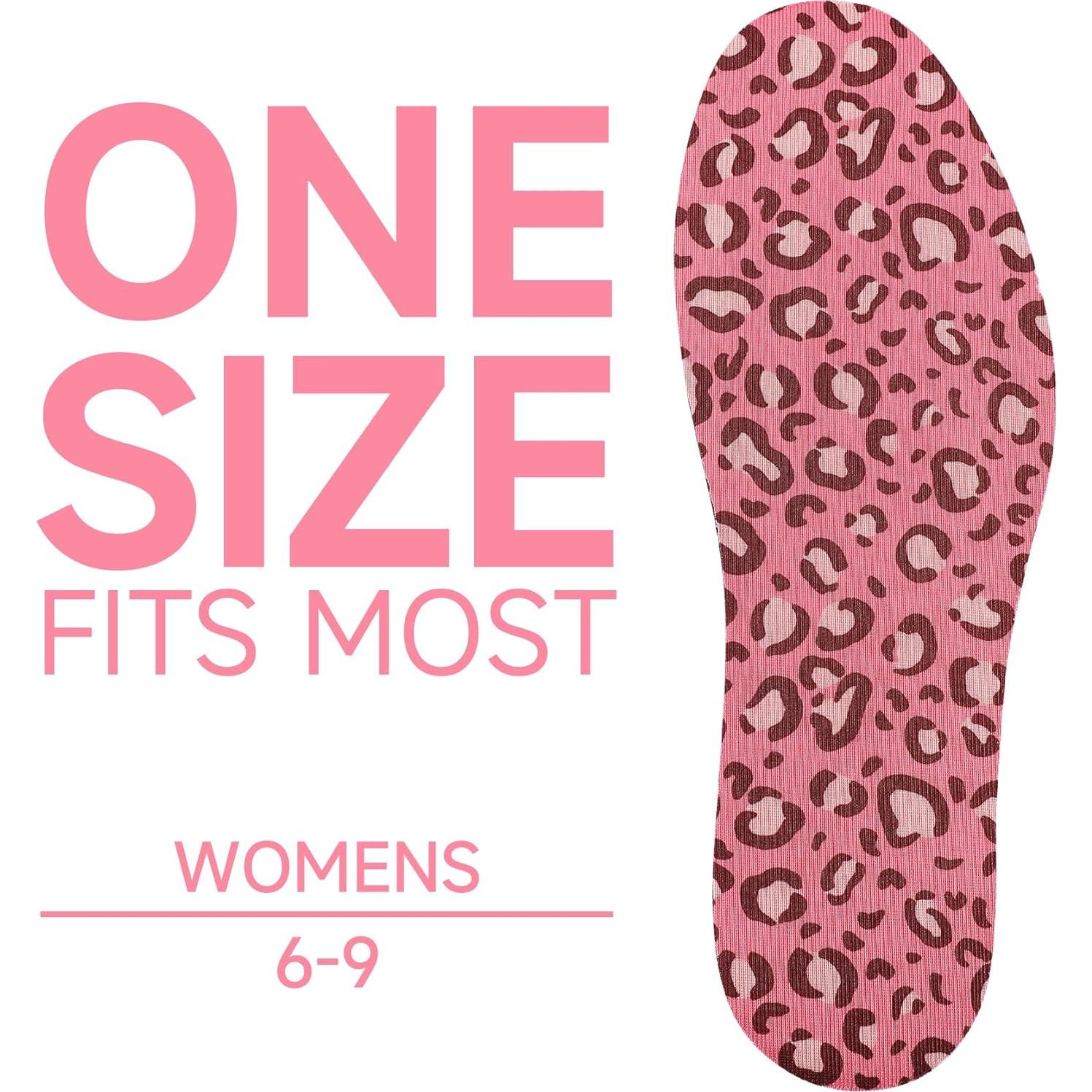 Paquete de 6 pares de plantillas anti olor LMHCISO para mujeres