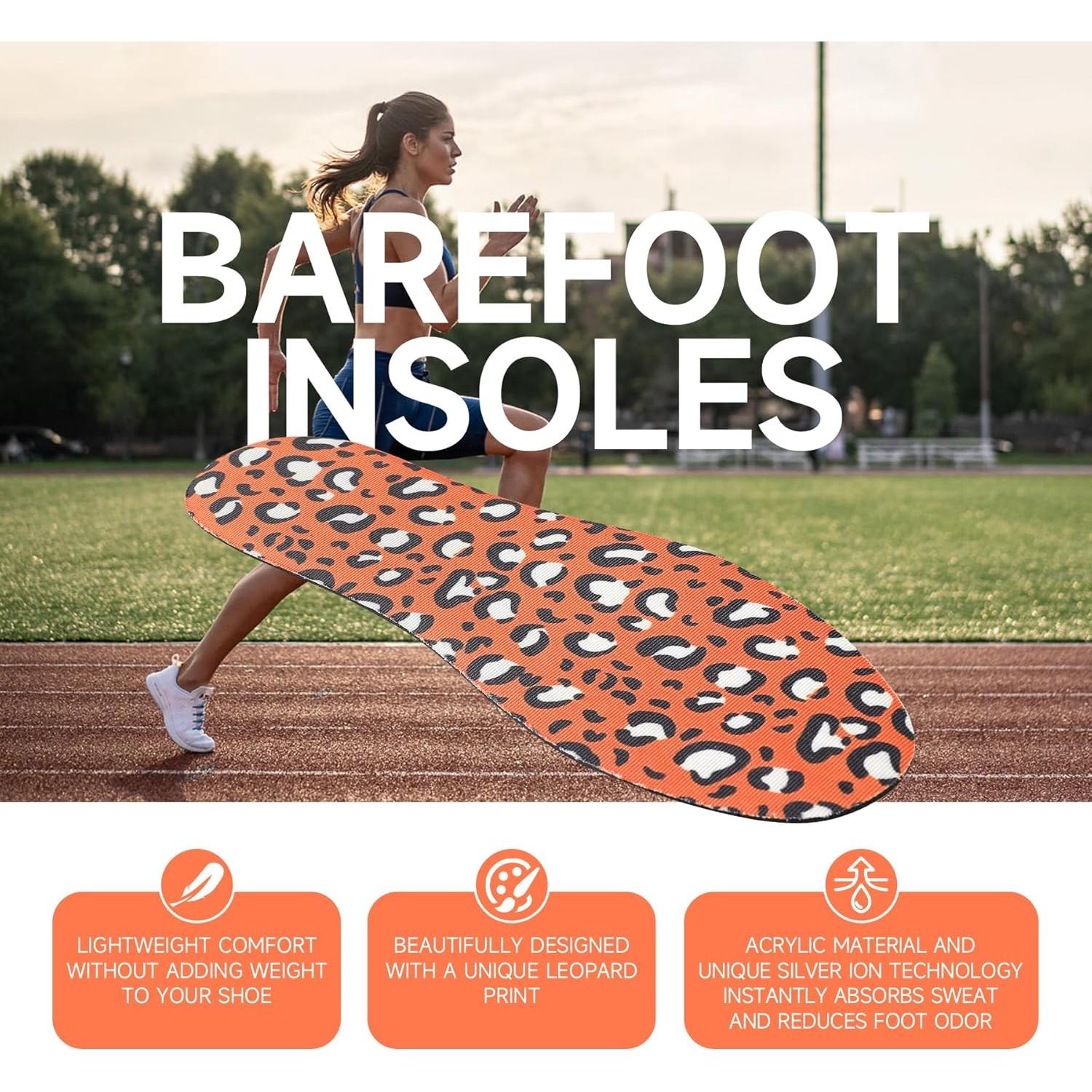 Paquete de 6 pares de plantillas anti olor LMHCISO para mujeres