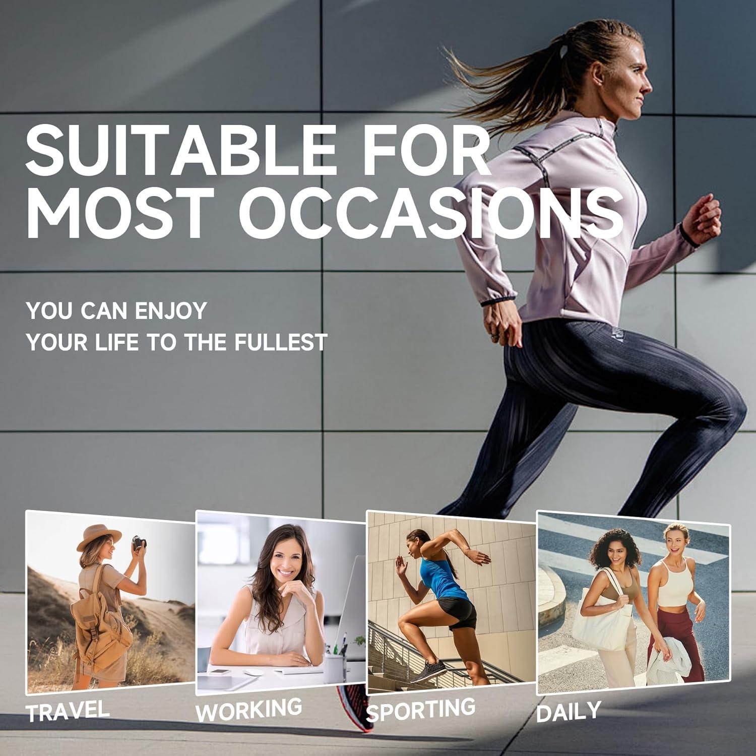 Paquete de 6 pares de plantillas anti olor LMHCISO para mujeres