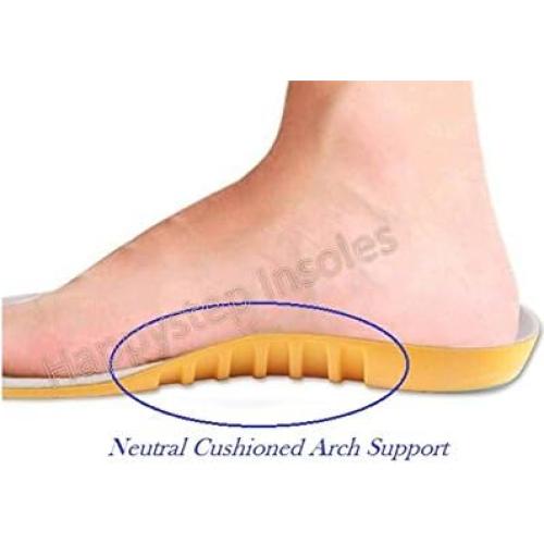 Plantillas de Gel Viscoelástico Happystep L para Hombres 40-46