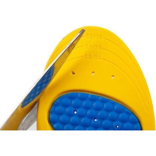 Plantillas de Gel Viscoelástico Happystep L para Hombres 40-46