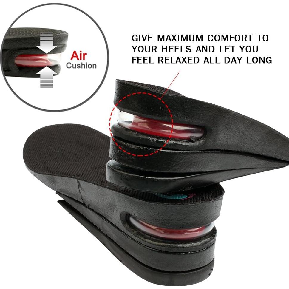 Plantillas Aumentadoras de Altura FOOTINSOLE 6.35 cm Grande