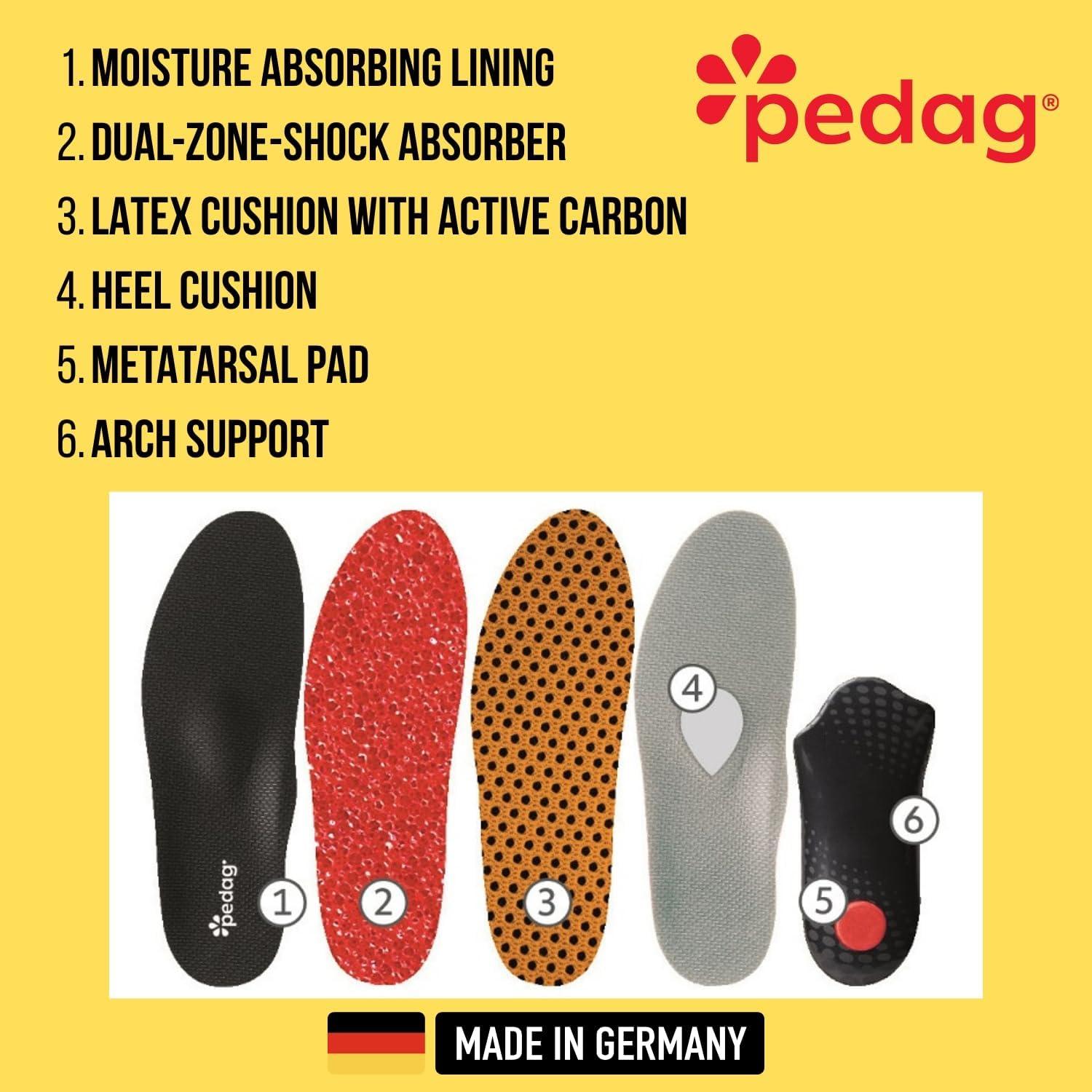 Plantillas ortopédicas Pedag para Fasciitis Plantar - EU 37