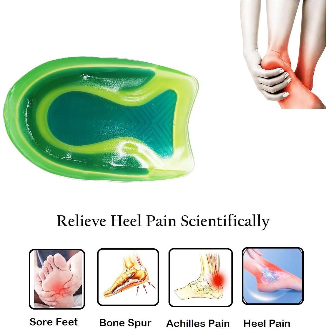 Copas de Talón de Gel JUNHONG para Niños 3.5-6.5