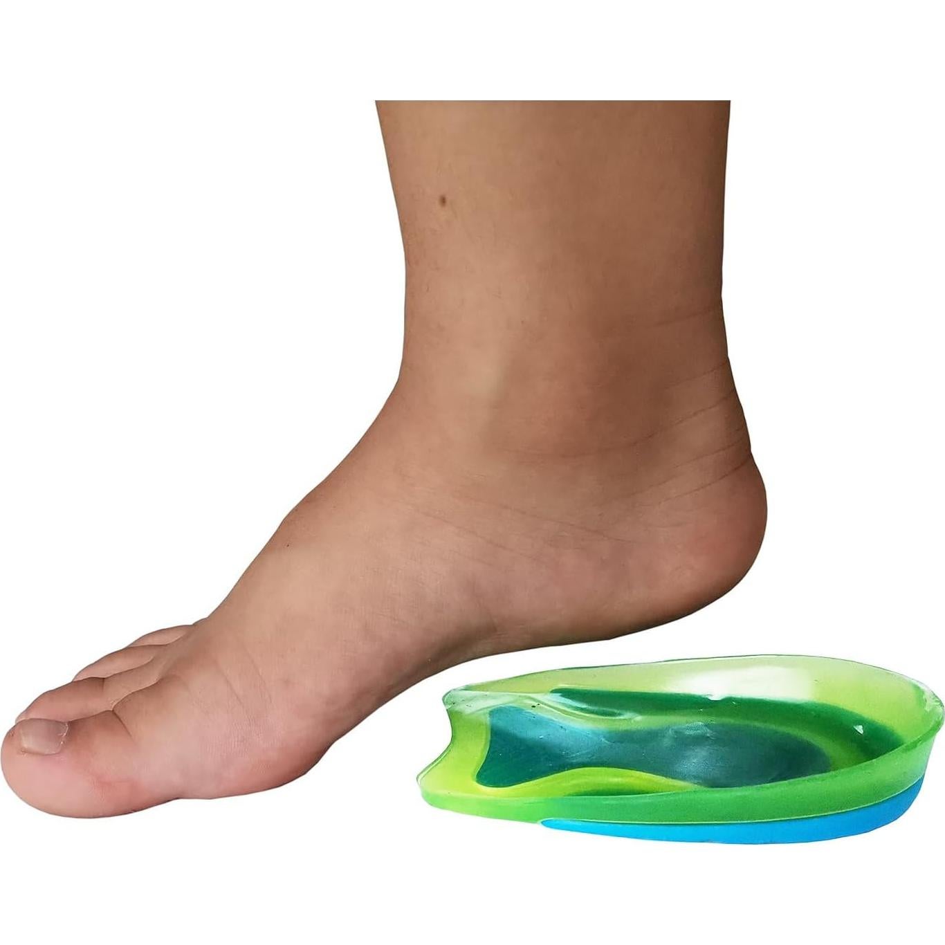 Copas de Talón de Gel JUNHONG para Niños 3.5-6.5