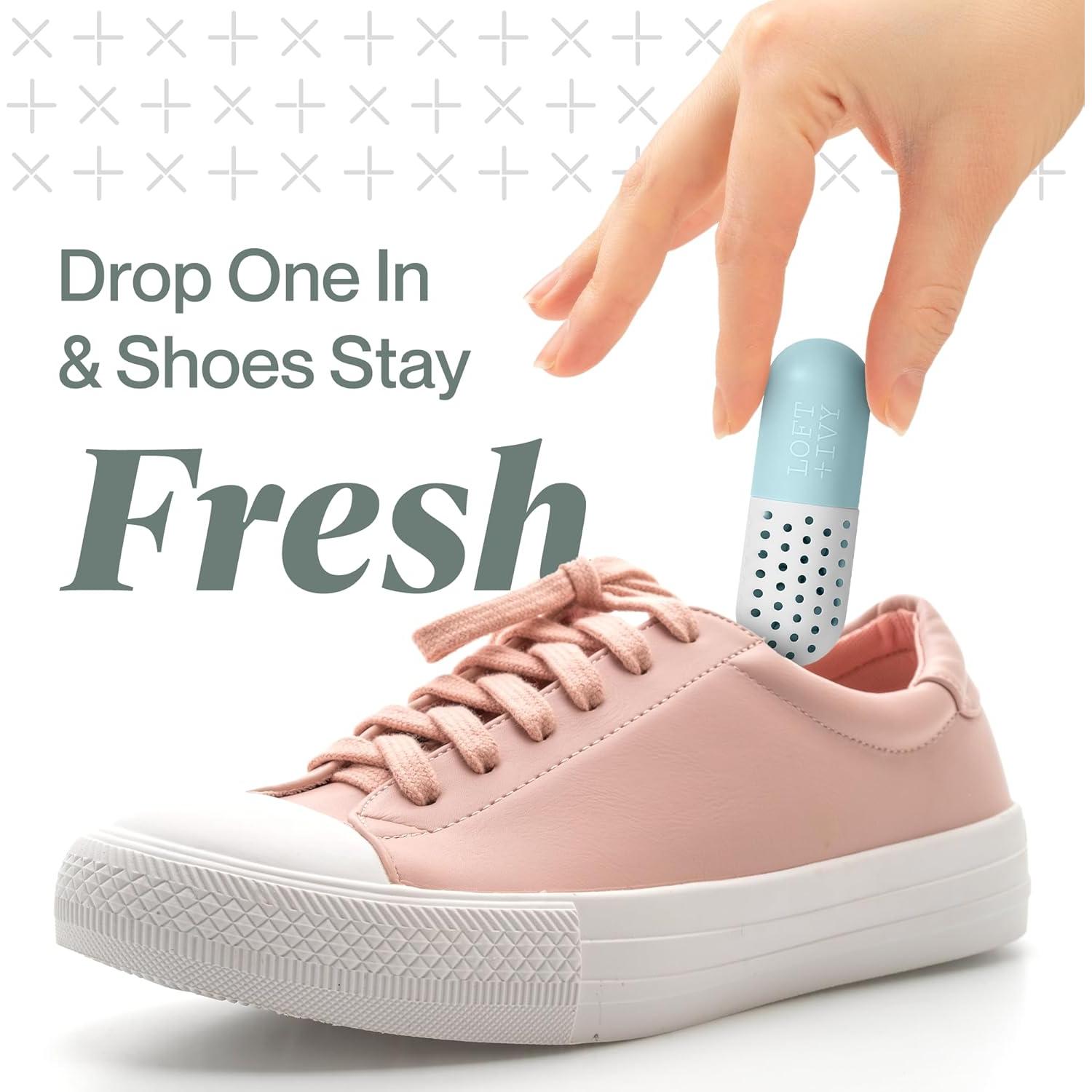 Bolas Desodorantes para Zapatos LOFT + IVY - Eliminador de Olores