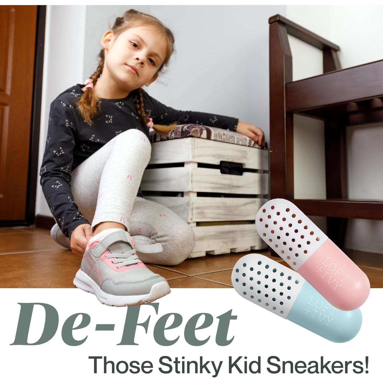 Bolas Desodorantes para Zapatos LOFT + IVY - Eliminador de Olores