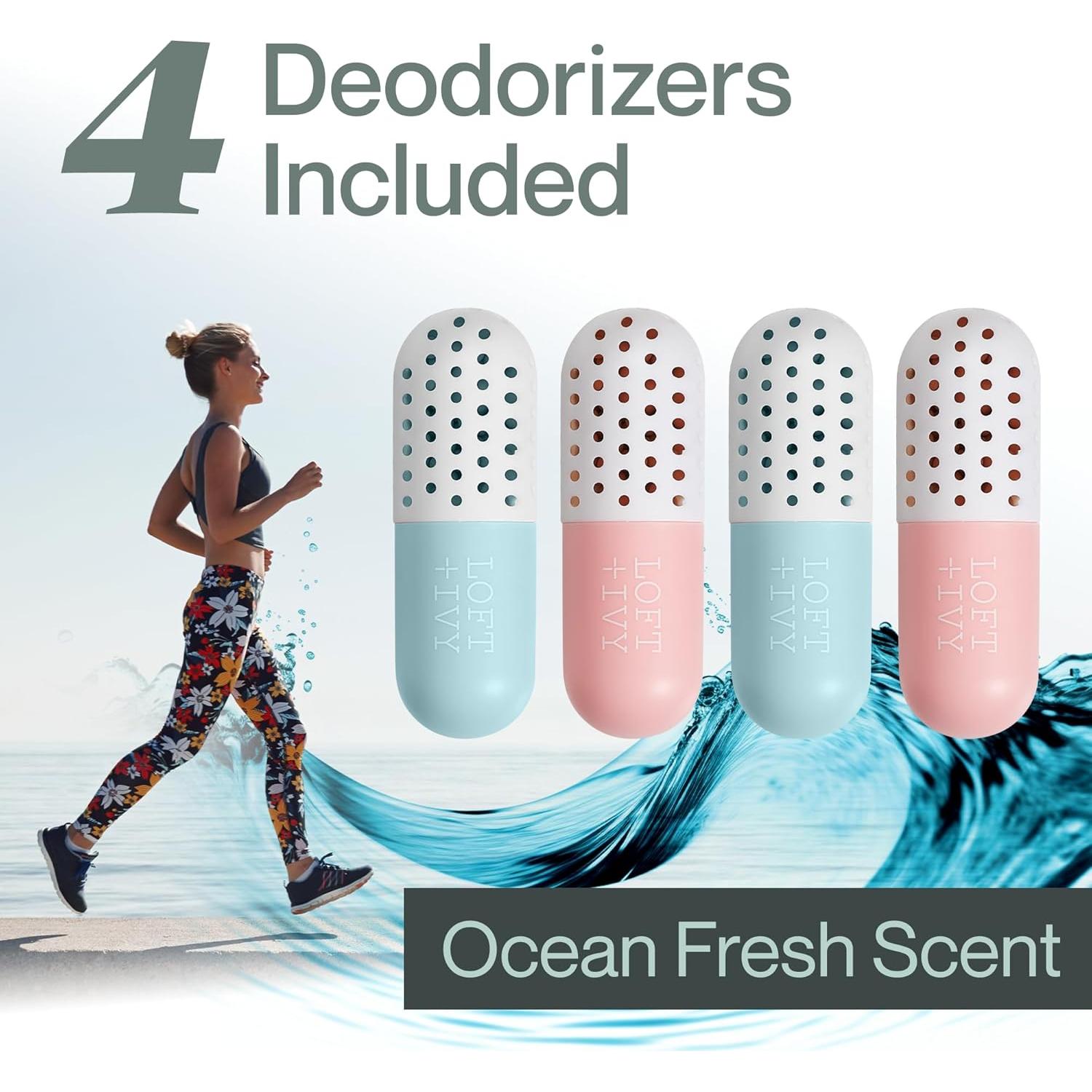 Bolas Desodorantes para Zapatos LOFT + IVY - Eliminador de Olores