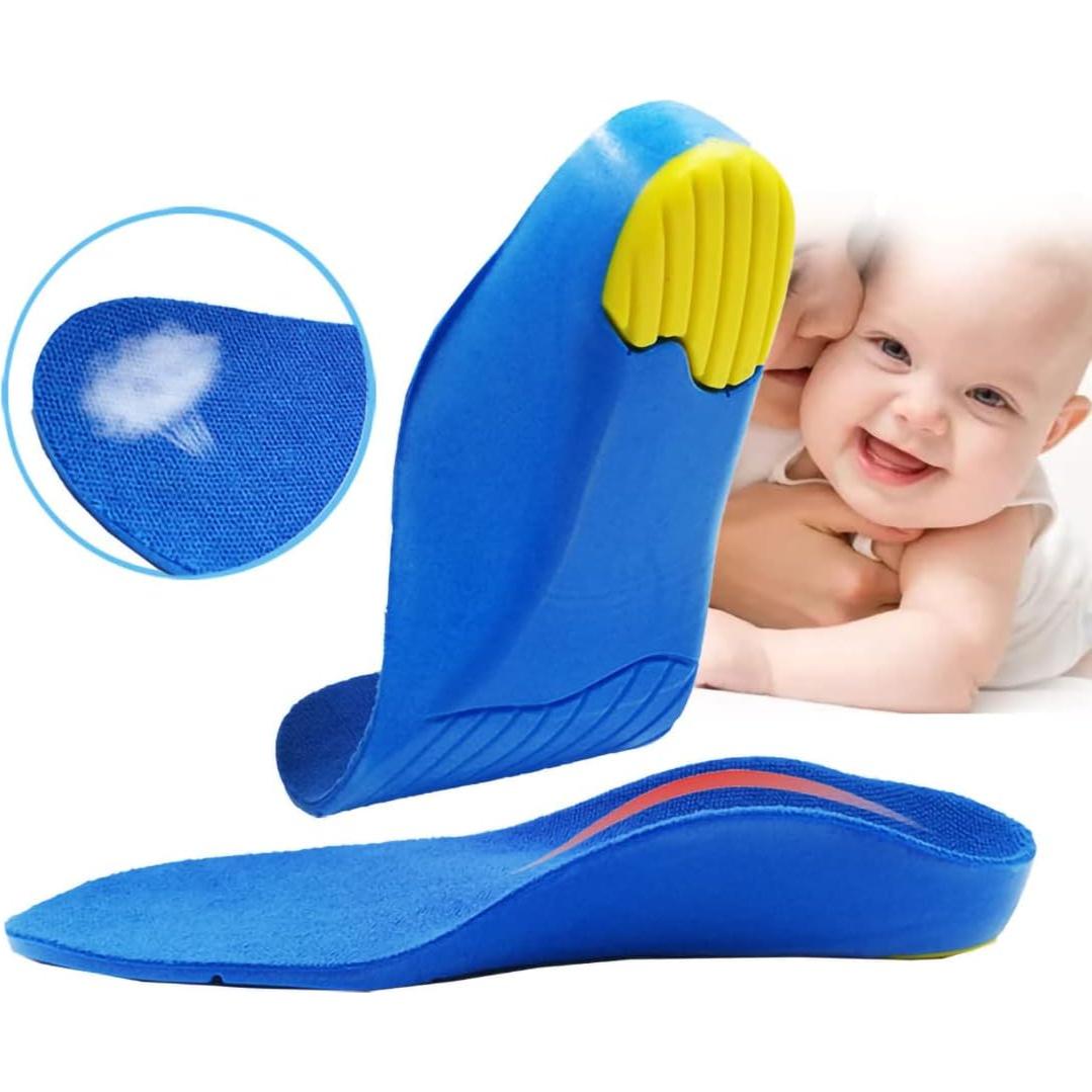 Plantillas ortopédicas Bellcon para niños con soporte de arco alto