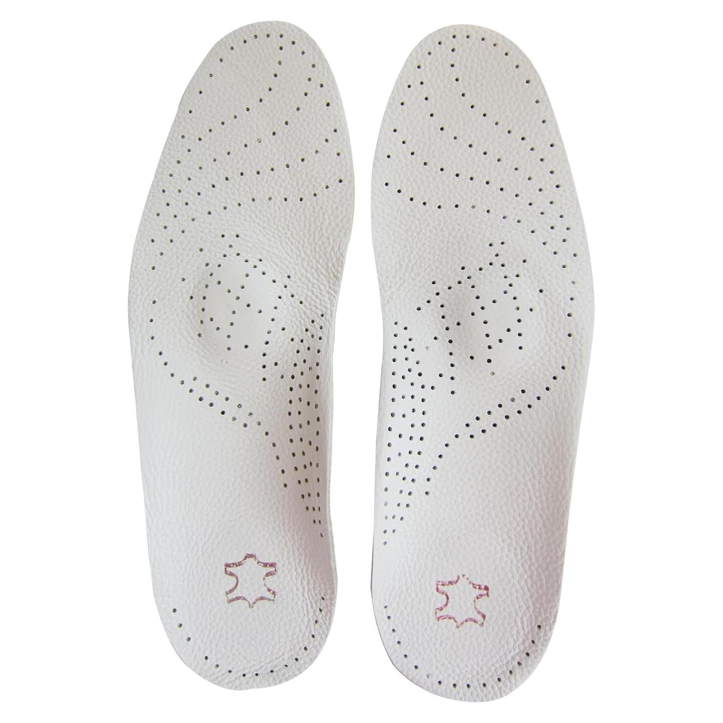 Plantillas Ortopédicas de Cuero Bellcon para Pies Planos 9-10