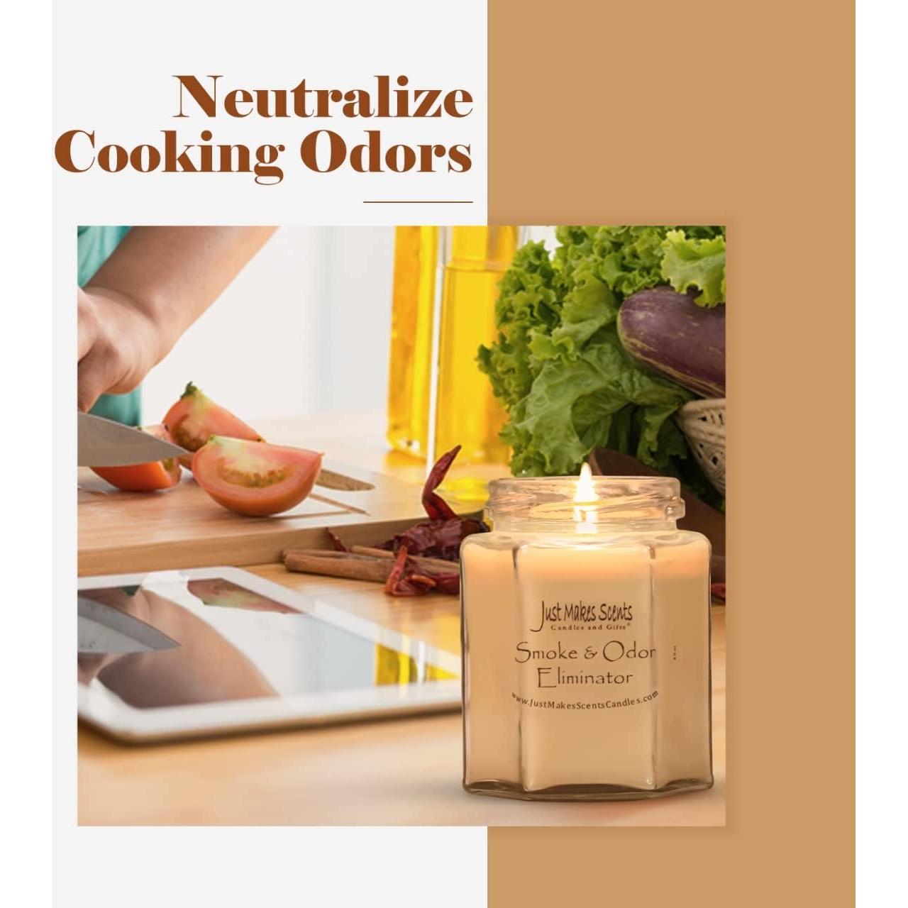 Vela Aromática Eliminadora de Olores Just Makes Scents 226g