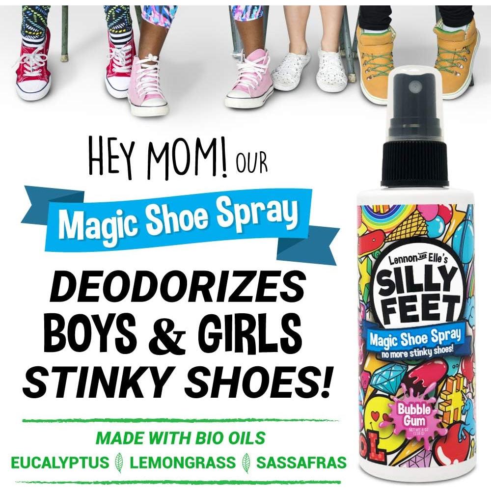 Spray Desodorante para Pies y Zapatos Silly Feet Aroma Chicle