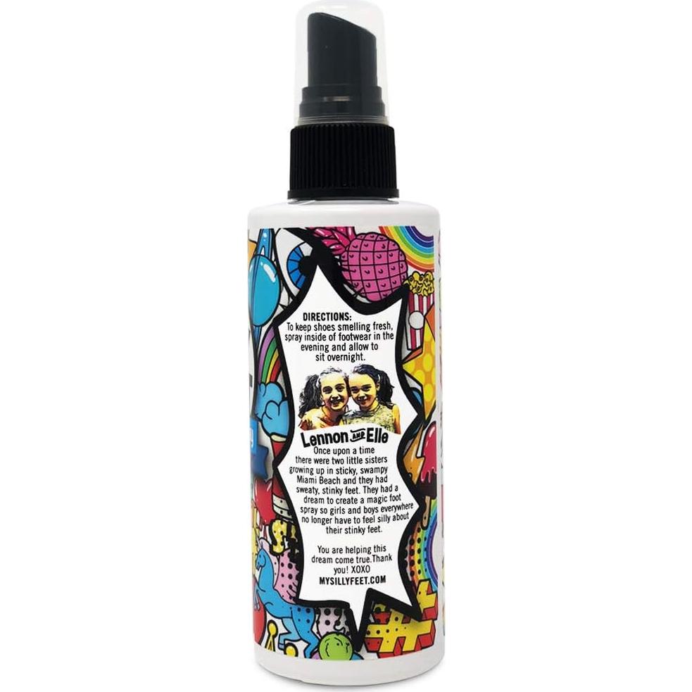 Spray Desodorante para Pies y Zapatos Silly Feet Aroma Chicle
