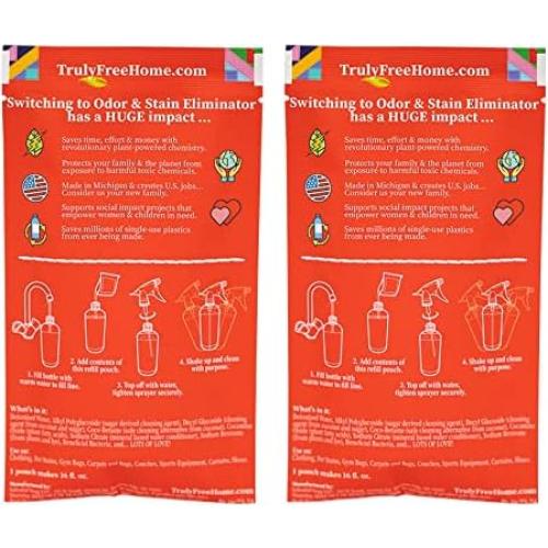 Eliminador de Olores y Manchas Truly Free - Kit de Inicio 248g